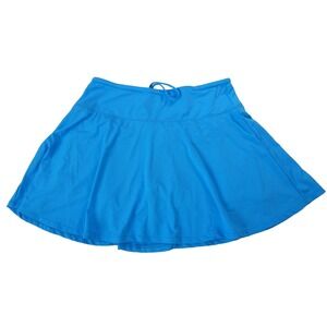 New BlevonH Active Outdoor Tennis Skort Womens  X Large Aqua Blue
